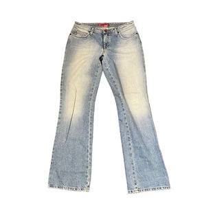 So Jeans Size 5 Juniors Boyfriend Womens Light Blue Aruba Wash 100% Cotton 30X32